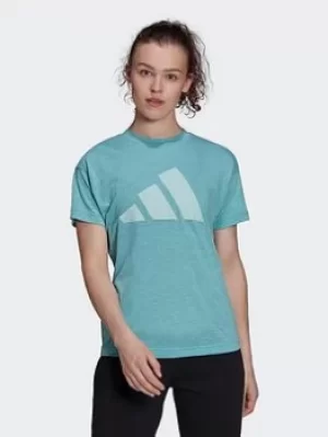 Image of adidas Sportswear Winners 2.0 T-Shirt, Green, Size L, Women
