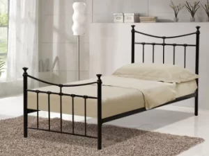 image of Birlea Emily 3ft Single Black Metal Bed Frame