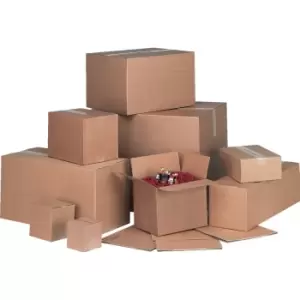 Image of Single Wall Case - 9"X9"X5" - (Pack of 25)