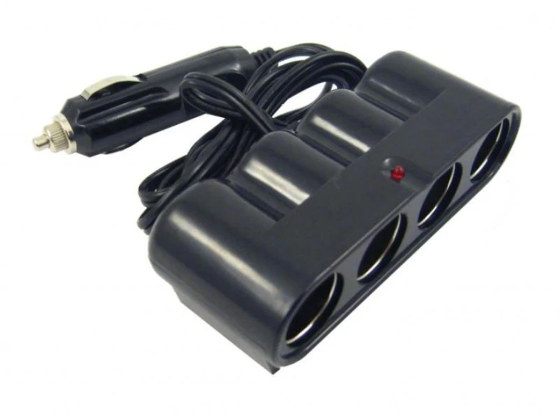 Image of HERTH+BUSS ELPARTS 51306860 Distributor, cigarette lighter with pipe PC (Polycarbonate) Distributor,cigarette lighter (6101)
