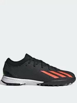 Image of adidas Junior X Speedportal.3 Astro Turf Football Boots - Black, Size 1