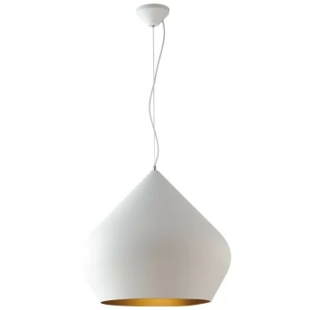 Image of Fan Europe Lighting - Fan Europe Tholos - Dome Ceiling Pendant, White Gold, E27