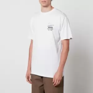 Image of Vans Checkerboard Blooming Cotton-Jersey T-Shirt - L