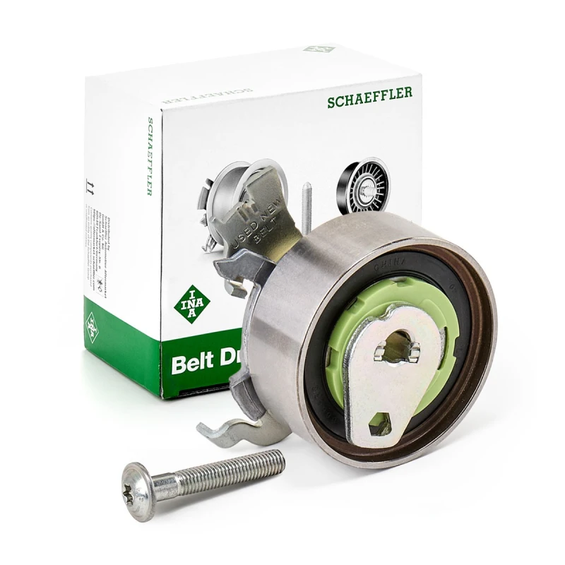 Image of RIDEX 308T0071 Tensioner Pulley, timing belt with fastening material Tensioner Pulley,timing belt (308)