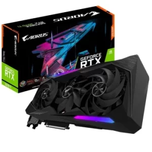 Image of Gigabyte GeForce RTX 3070 Ti 8GB AORUS MASTER Ampere Graphics Card