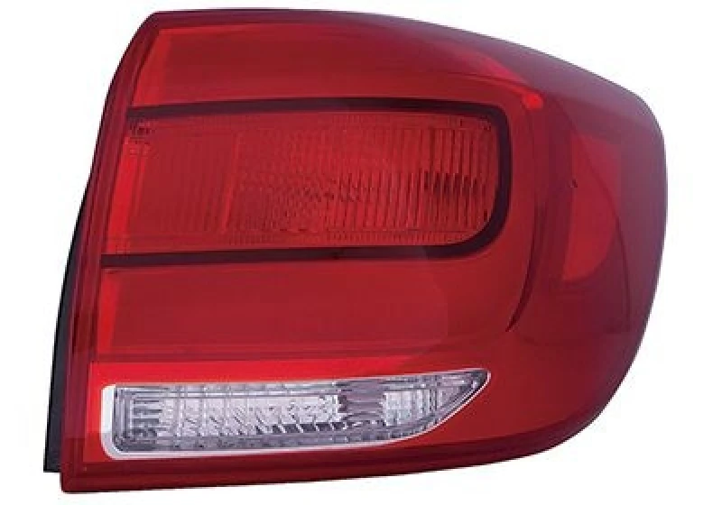Image of VAN WEZEL 8383936 Rear light Outer section, without bulb holder, Right Combination Rearlight (391)