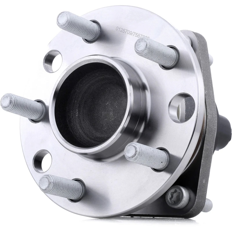 Image of STARK SKWB-0180013 Wheel bearing kit with fastening/mounting material, Rear Axle both sides, with bolts/screws Wheel Bearing Kit (654)