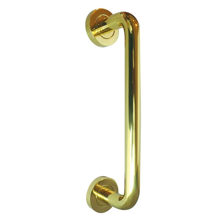 Image of Jedo Polished Brass Concealed Pull Handle