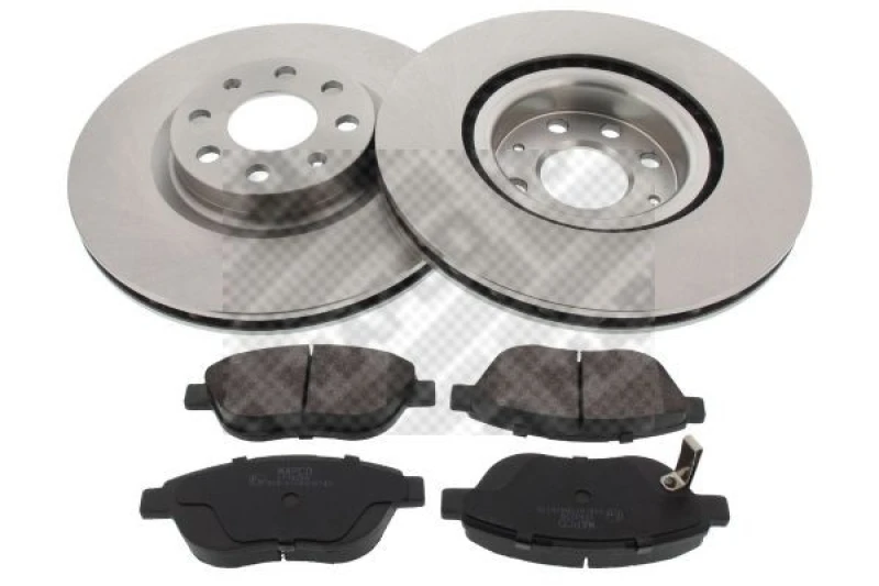 Image of Brake discs and pads set MAPCO 47703
