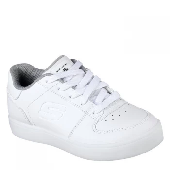 image of Skechers Energy Elate Junior Boys Trainers - White