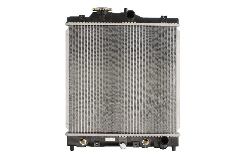 Image of NRF 516355 Engine radiator EASY FIT Brazed cooling fins, Aluminium, with mounting parts Aluminium Radiator,engine cooling (470)