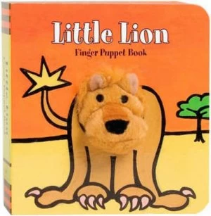 Image of Little Lion Finger Puppet Book by Klaartje Van Der Put Hardback