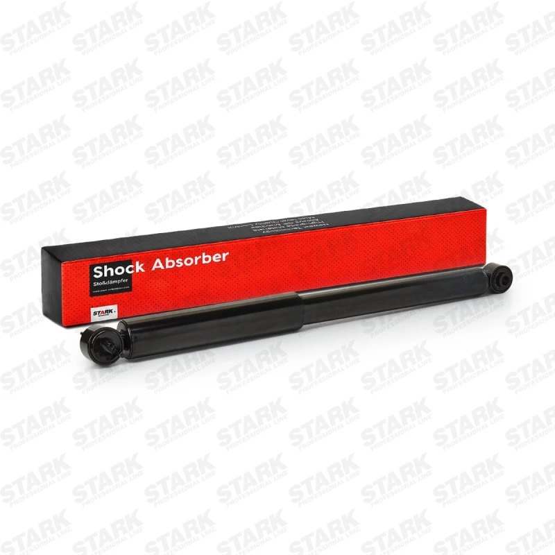 Image of STARK SKSA-0131088 Shock absorber Rear Axle, Gas Pressure, Twin-Tube, Telescopic Shock Absorber, Top yoke Shock Absorber (854)