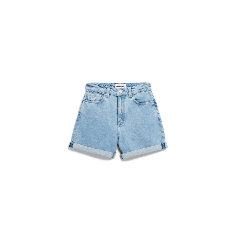 Image of ARMEDANGELS Womens shorts ARMEDANGELS Sheaari Bleu Female 25
