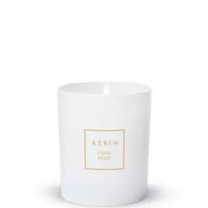 image of AERIN Cedar Violet Scented Candle 200g