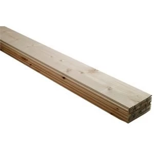 image of Smooth Cladding T7.5mm W95mm L2400mm Pack of 5