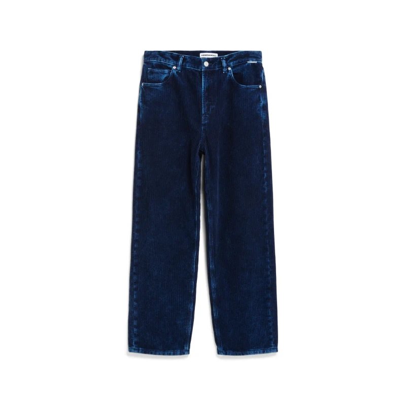 Image of ARMEDANGELS Womens jeans ARMEDANGELS Haayi Cord Bleu Female 30x32