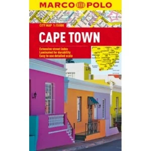 image of Cape Town Marco Polo City Map by Marco Polo (Sheet map, folded, 2012)