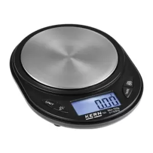 Image of Taschenwaage Wagebe.0.5kg Batteriebetr.Ziffernschritt 0.1g Wageplattform-D.81mm