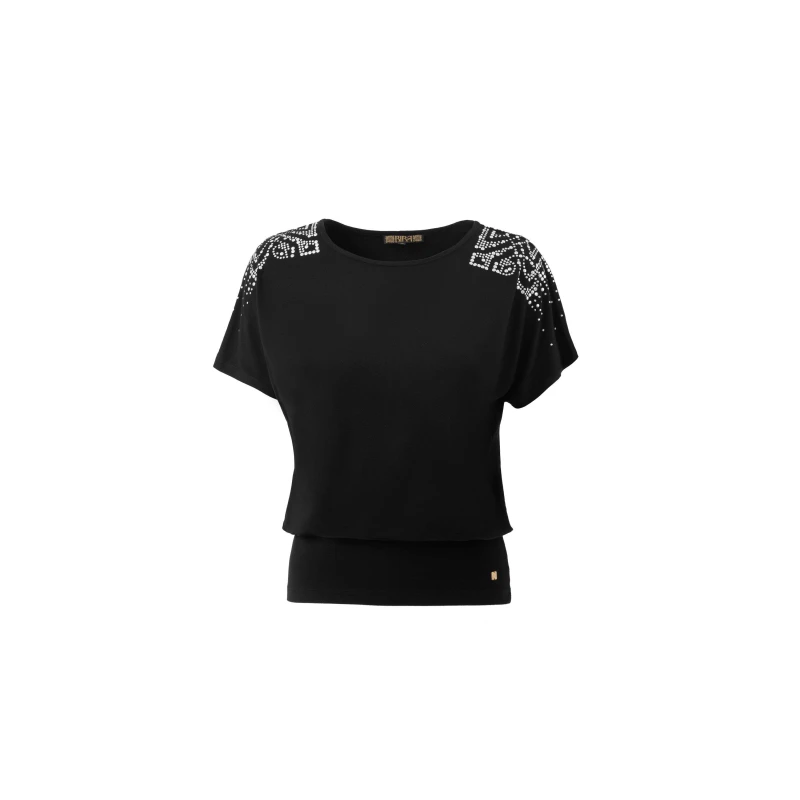 Image of Biba Biba Heat Seal Top - Black 8