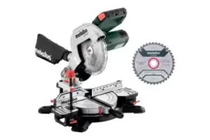 Image of Metabo 610216900 mitre saw 5000 RPM 1100 W