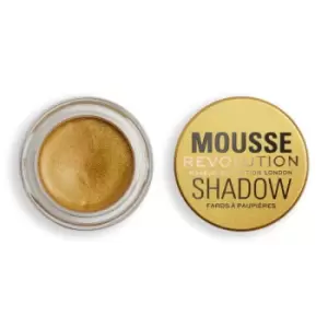 image of Makeup Revolution Mousse Shadow Gold