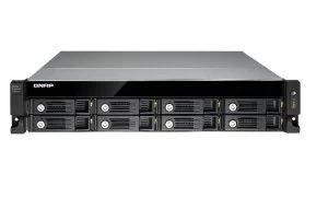 image of Qnap Ux-800U-Rp 64TB (8 x 8TB Sgt-Iw) 8 Bay Expansion Nas