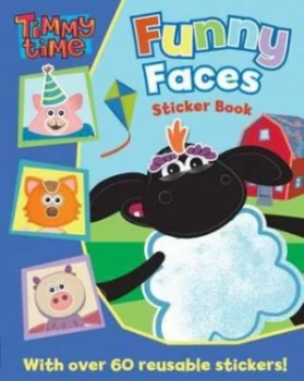 Image of Timmy Time Funny Faces Sticker Book Paperback