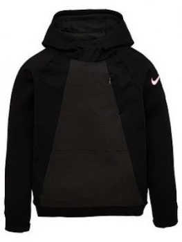 Image of Nike Junior Academy Football Hoodie - Black