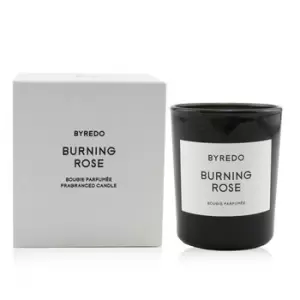 image of Byredo Burning Rose Scented Candle 70g