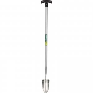 Image of Draper Stainless Steel Long T Handled Hand Trowel
