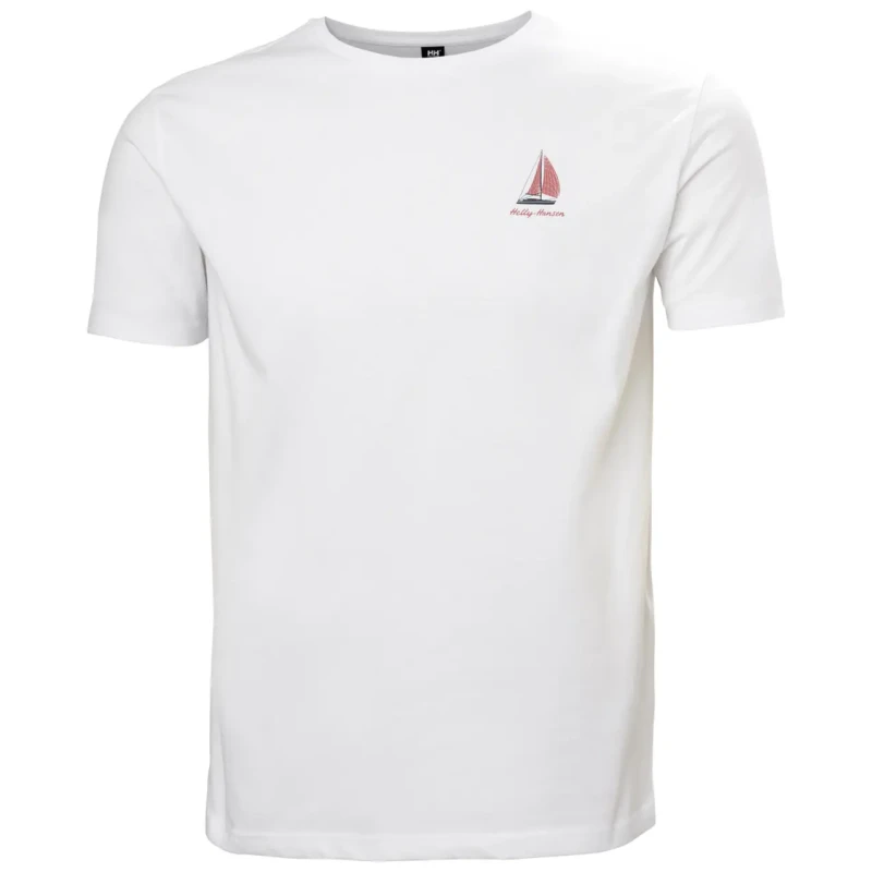 Image of Helly Hansen T-Shirt Helly Hansen Shoreline 3.0 Blanc Male M