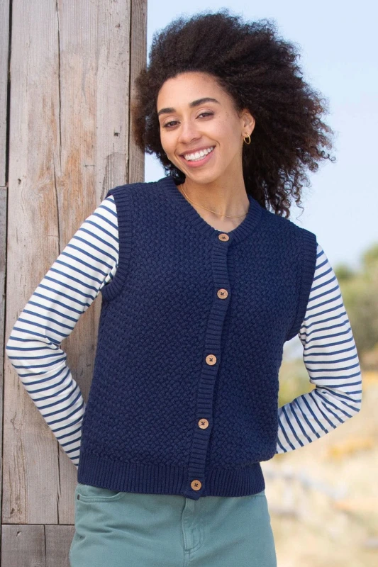 Image of Kite Womens Todber Knit Tank Top in Midnight Size: XS Midnight Female XS