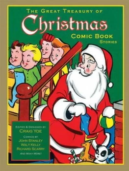 Image of The Great Treasury of Christmas Comic Book Stories by Walt Kelly Hardback
