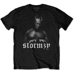 Image of Stormzy - Heavy Is The Head Unisex Large T-Shirt - Black
