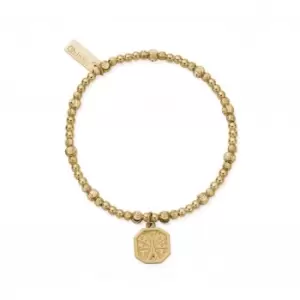 image of Gold Cute Sparkle Divine Connection Bracelet GBCS3283