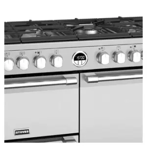 image of Stoves 444444942 100cm Sterling DX S1000DF Dual Fuel Range Cooker St S