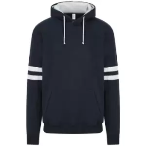 Image of AWDis Unisex Adults Game Day Hoodie (3XL) (New French Navy/Heather Grey)