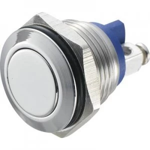 Image of TRU COMPONENTS GQ 16F S Tamper proof pushbutton 48 Vdc 2 A 1 x OffOn IP65 momentary