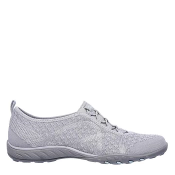 image of Skechers Breath-Easy Womens Casual Shoes - Grey