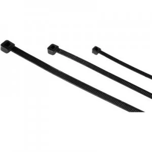 Image of Hama Cable tie Plastic Black Flexible 150 pc(s) 00020622