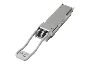 image of Cisco QSFP+ transceiver module - 40 Gigabit LAN,100 Gigabit Ethernet