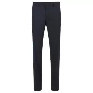 Image of Boss Ben Slim Fit Trousers - Blue
