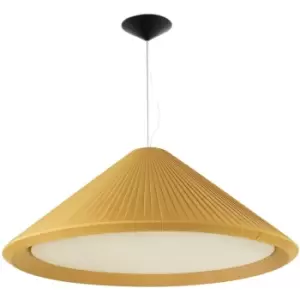 Image of Faro Hue-In - 4 Light Large Dome Ceiling Pendant Yellow, E27