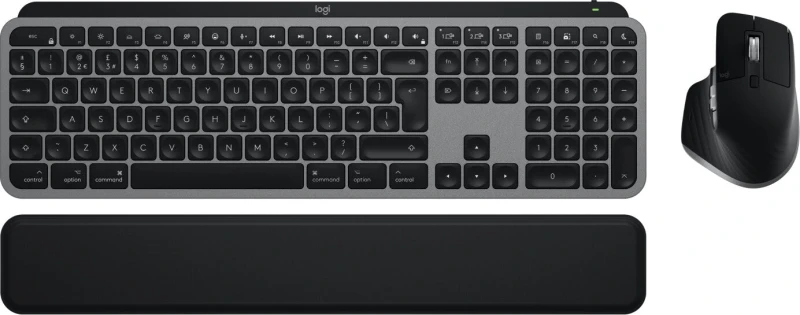 Image of Logitech MX Keys S Combo for Mac Wireless Bluetooth QWERTY UK Space EXR8LO920012844
