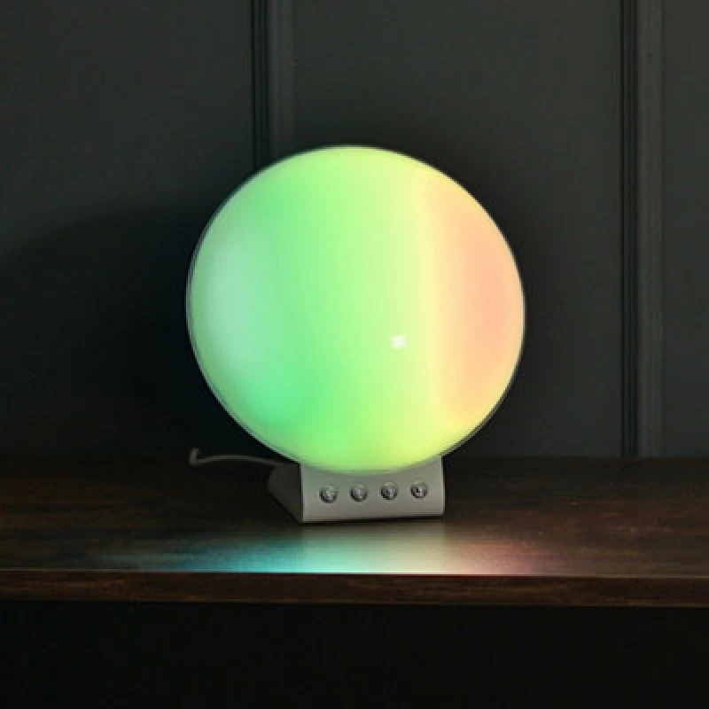 Image of ValueLights Smart Sunrise Alarm Clock 2in1 With Wireless Charge Multi