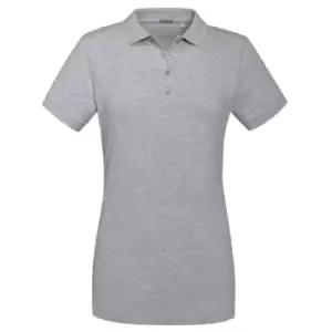 Image of Russell Womens/Ladies Tailored Stretch Polo (S) (Light Oxford)