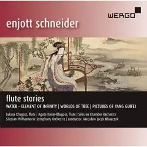 Image of Lukasz Dlugosz - SCHNEIDER:FLUTE STORIES CD
