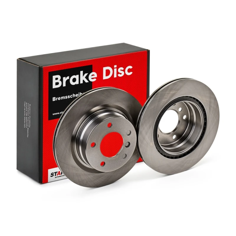 Image of STARK SKBD-0020172 Brake disc Rear Axle, Vented, Cast Iron, Uncoated, Untreated, without bolts/screws Cast Iron Brake Disc (82)
