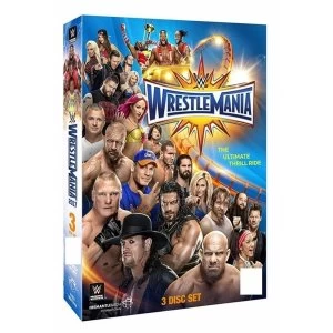 Image of WWE Wrestlemania 33 DVD - Region 2